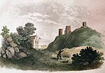 Castle mountain. A. Ales, 1835.