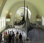 Osebergi laev Oslos viikingimuuseumis