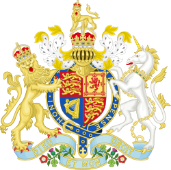 Georg VI av Storbritannias våpenskjold