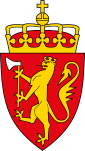Kongeriket Norge (Norveġiż Bokmål) Kongeriket Noreg (Norveġiż Nynorsk) Davvisámegiella – Emblema