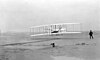 Foto fra den første flyvning