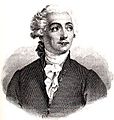 Retrach d'Antoine Lavoisier (1743-1794, pionier de la quimia e de la termoquimia.