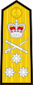 погон адмірала Королівського військово-морського флоту Великої Британії до 2001 року