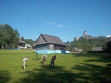 Carpathian Ethnography Project - team in Stará Ľubovňa, Slovakia 2017.jpg