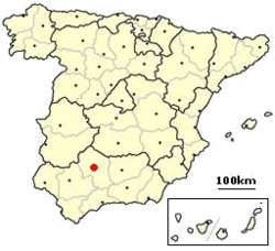 Položaj Córdobe u Španjolskoj i autonomnoj zajednici Andaluziji