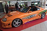 Une Toyota Supra (A80) au look du film "Fast and the Furious".