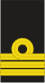 Distintivo per paramano dell'uniforme ordinaria invernale della Royal Navy