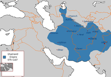 Ghaznavid Empire at its greatest extent