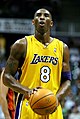 26 ianuarie: Kobe Bryant, jucător american de baschet