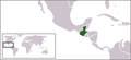 Guatemalaর মানচিত্রগ