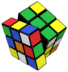 Imagem de um cubo de Rubik