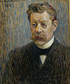 "Rūdolfs Blaumanise portree" (1908)