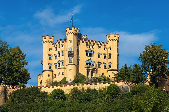 Hohenschwangau Castle by Thomas Wolf