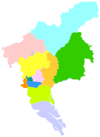 موقعیت هوانگپو در نقشه
