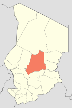 Oum Hadjer is located in Chad
