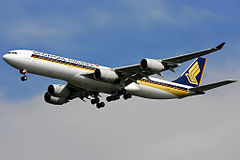 Singapore Airlines inflight