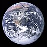Foto der Erde von Apollo 17