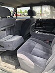 Rear passenger area (VG40) with the wool interior
