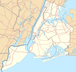 Flatbush Avenue–Brooklyn College station is located in New York City