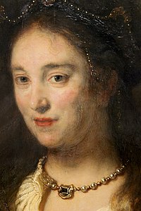 Перша дружина ван Рейна — Саскія ван Ейленбюрх