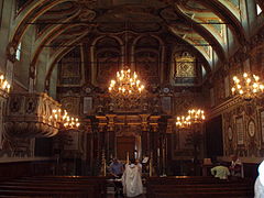 Interno della Sinagoga di Casale Monferrato