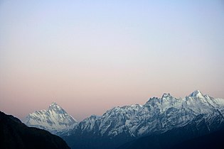 Himalayas near Auli.