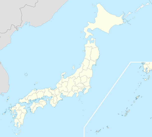 B3リーグ 2017-18の位置（日本内）
