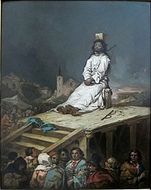 Le Garrot, vers 1808-1812, Eugenio Lucas Velázquez.