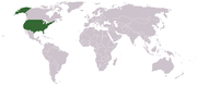 Un mapa mostrant la localització dels Estats Units