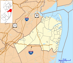 Oceanic, New Jersey is located in Monmouth County, New Jersey