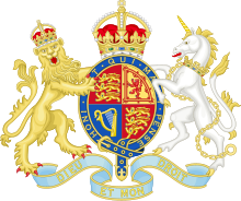 Wappen des Kabinetts ihrer Majestät