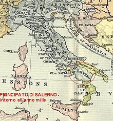 Itália államalakulatai 1000-ben