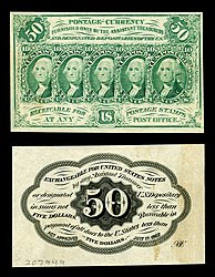 $0.50 - Fr.۱۳۱۲ جرج واشنگتن.