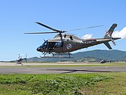 Helicóptero Águia da PMSC.