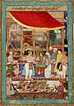 Hindu kunstniku Manohari maal Suurmogulite riigi valitsejast Džahangirist (valmis 1610–1615)