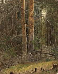 Skovinteriör (Forest interior. 1869)