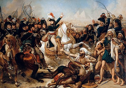 Генерал Бонапарт в битві біля пірамід (21 липня 1798 роки)