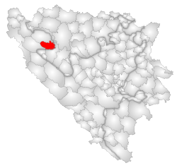 موقعیت کلیوچ در نقشه