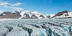 Glaciar en el parque estatal de Chugach, Alaska, Estados Unidos