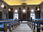 I Riddarhussalen i Riddarhuset togs det slutgiltiga beslutet att avskaffa ståndsriksdagen för 158 år sedan.