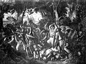 Перамога малдаванаў у бітве пад Марыенбургам, 1843