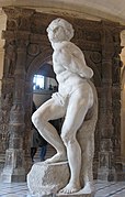 Rebellious slave, Michelangelo, 1513–1516