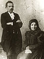 Dankó Pista (1858-1903) composer and his mother