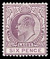 Bolla ta' sitt pence mill-1904 minn Lagos