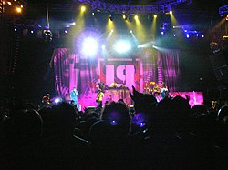 Bühnenaufbau während da Summer Sonic-Tour 2006