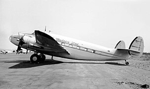 Lockheed 18 CF-TCV Mannix Ltd (4942790183).jpg