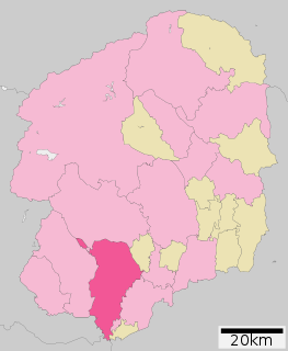 栃木市位置図