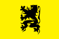 Fully black battle flag as used by some Flemish nationalists