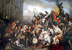 Belgická revolúcia - "Septembrové dni roku 1830 - maliar Gustave Wappers
