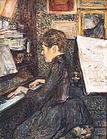 Marie Dihau cxe piano (1890)